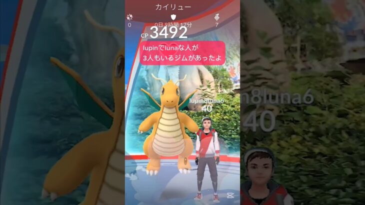 【ポケモンGO】ジム置きしてた人たちの名前がそっくり！