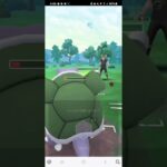 ポケモンGOで戦闘演出 通常ハイパーリーグ Sカイリュー、カメックス、色ガラルフリーザー