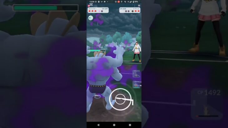 闘争心カップ【ポケモンGO】モルペコ、Sカイリキー、スターミー