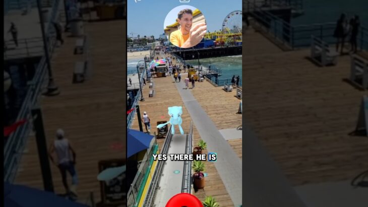 Catching Shiny Mew in Pokemon GO! ✨ #Pokemon #PokemonGO