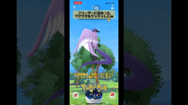 【ポケモンGO】せっかくガラフリに会えたのに突然すぎてグダグダになってしまったゲッチャレ#ポケモンgo