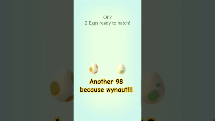 POKÉMON GO EGG HATCHING #2,709 #egg #5k #2k #subscribe #shorts #shortsvideo