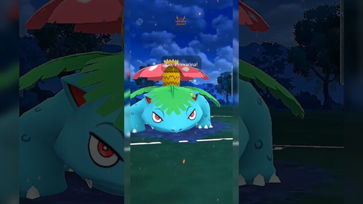 Bro used his full strength 💪 #mobilegame #pokemongame #pokemongo #ポケモンgo #gbl