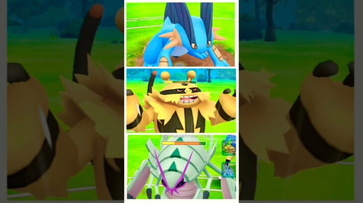 Electivire Give me Good Lead in Pokemon Go 🌈 ‎⁨@MYSTlC7 #shorts #pokemongo #pokemon