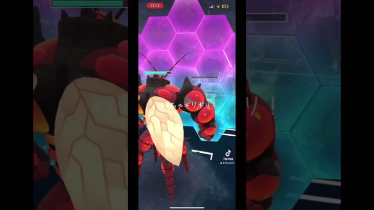 【＃ポケモンGO】めちゃくちゃギリギリな戦い‼️ ＃ポケGO ＃ポケモン #ドキメキダイアリー