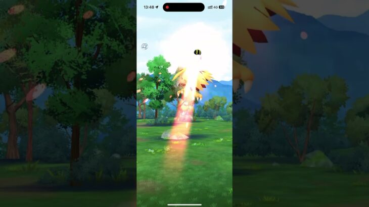 色違いガラルサンダーゲットゲットチャンス！！【ポケモンGO】【色違いガラルサンダー】 #ポケモンgo #ポケモン #pokemongo