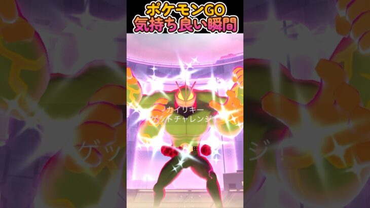 【ポケモンGO】キョダイマックスカイリキー5回やって帰ろうとしたら！！！色違いの確率今回どうだったかコメントで教えて~？#pokémon #ポケモン #ポケモンgo