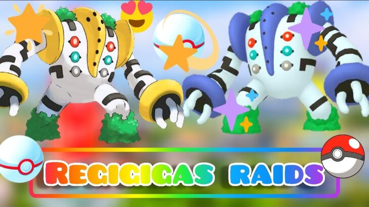 Live Shadow Shiny Regigigas Raids ✨ | Pokémon go