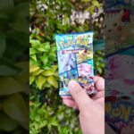 Outdoor pokemon pack opening. Pokemon Go. #pokemon #pokemontcg