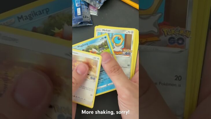Pokemon go opening #pokemon #packopenning #pokemoncardopening #pokemoncards #pokemontcg %pokemongo