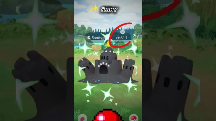 ✨Shiny Palossand For Sport light Hours In #pokemongo #pokemon #ポケモンgo