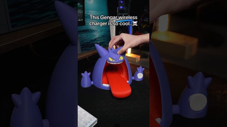 Wireless chargers for Pokémon fans😂Link in bio🔗 #pokemon #wirelesscharger #gengar #pokemongo