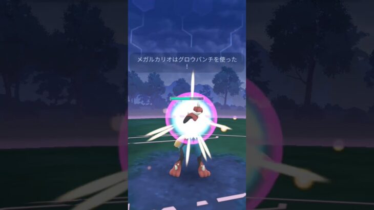 メガルカリオだけでサカキ討伐！ #ポケモンgo #サカキ
