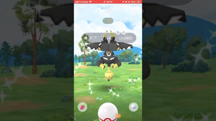 カプブルル色違いきた！#ポケモン #ポケモンgo #ポケモン色違い #ポケモンgo色違い