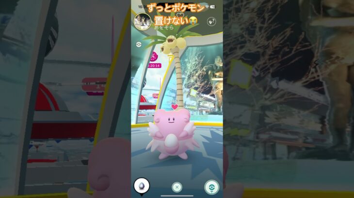 ポケモンGO ジムにポケモンが置けない