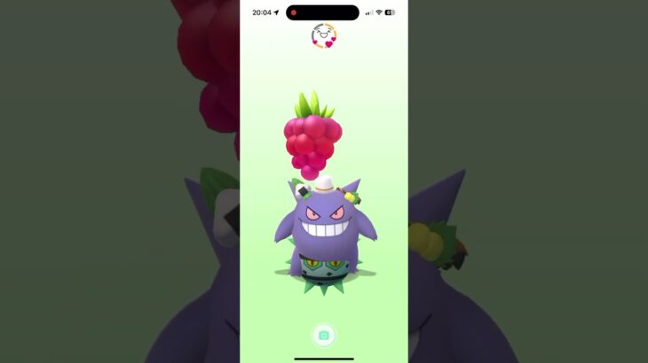 【バグ】なんか刺さってるおにぎりゲンガー【ポケモンGO】