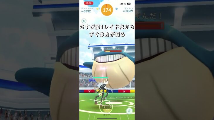 ホエルコゲットだぜ#ポケモン#ポケモンGO#レイド
