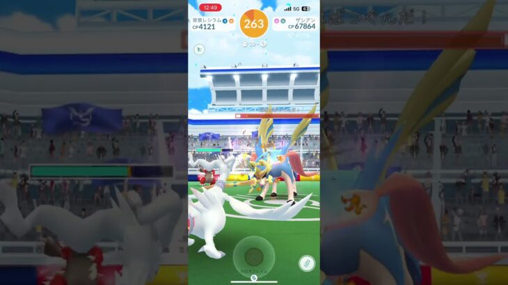【ポケモンGO】対ザシアン スペシャルアタックなし 個体値MAX