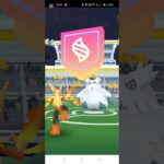 メガバシャーモ強し#ポケモンGO#メガユキノオー#2人討伐
