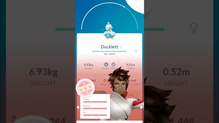 💯I Hatched THIS 100 IV Pokemon In Pokemon Go!💯 #shorts #pokemon