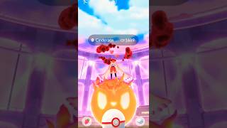 New Gigantamax Cinderace In Pokemon Go!!! #pokemongo #shorts #gigantamax #pokemon #cinderace #music