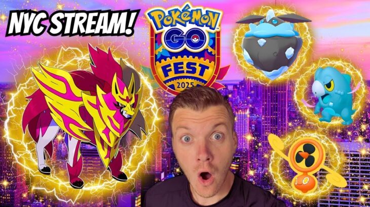 🔥New York GO Fest 2025! – Day 1🔥✨ Pokémon GO LIVE! 🔴