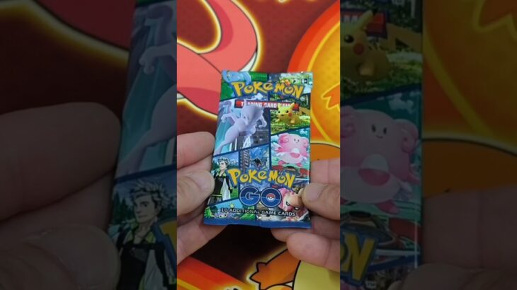 Pokémon Go pack opened 😲#pokemon #pokemontcg #tcgpokemon #tcg #shorts #short #fyp #fy #viralshorts