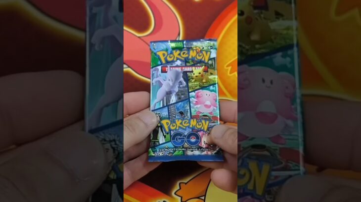 Pokémon Go pack opened 😲#tcgpokemon #pokemon #pokemongo #pokemontcg #tcg #shorts #fyp #share #short