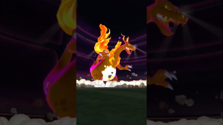 Pokemon go Dynamax Hattena🌸 Gotcha by Dynamax Charizard 🔥#pokemon