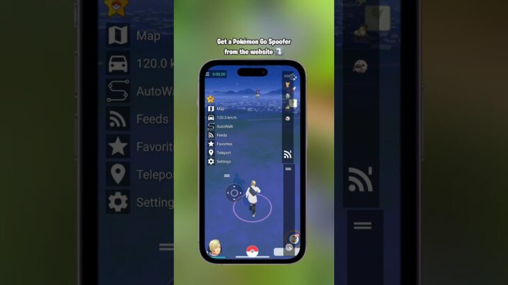 Top 3 Spoofing Apps for Pokémon GO 2025#PokemonGo2025 #SpoofApps #TechShorts