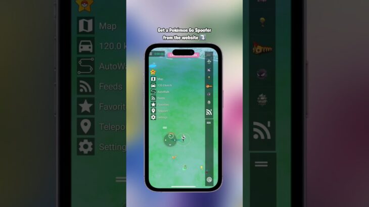 Top 3 Spoofing Apps for Pokémon GO 2025#PokemonGo2025 #SpoofApps #TechShorts
