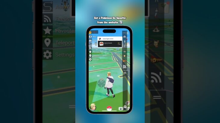 Top 3 Spoofing Apps for Pokémon GO 2025#PokemonGo2025 #SpoofApps #TechShorts