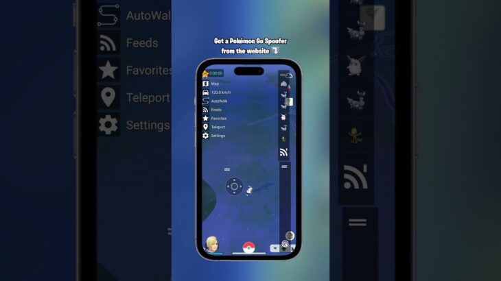 Top 3 Spoofing Apps for Pokémon GO 2025#PokemonGo2025 #SpoofApps #TechShorts