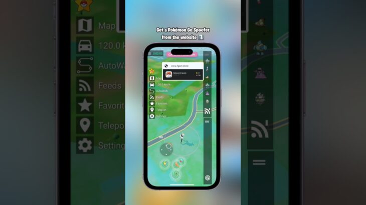 Top 3 Spoofing Apps for Pokémon GO 2025#PokemonGo2025 #SpoofApps #TechShorts