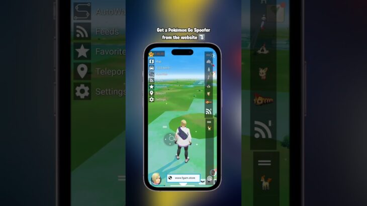 Top 3 Spoofing Apps for Pokémon GO 2025#PokemonGo2025 #SpoofApps #TechShorts