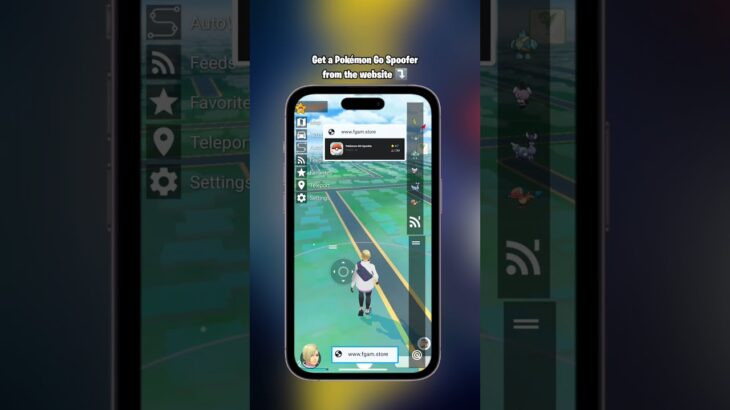 Top 3 Spoofing Apps for Pokémon GO 2025#PokemonGo2025 #SpoofApps #TechShorts