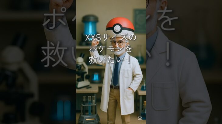 【XXSサイズのポケモンを救いたい！】 #ポケモンgo