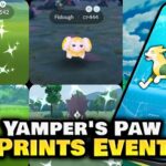 Yamper’s Paw Prints Event in Pokémon GO- Everything You Need To Know!!