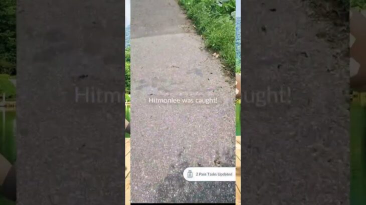 Złapałem HITMONLEE w prawdziwym świecie! 😱 Pokémon GO w trybie AR! #pokemongo #pokemon #shorts