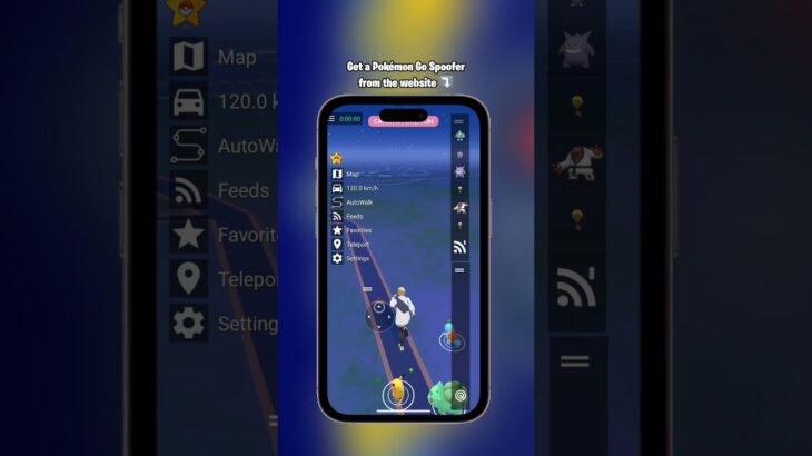 iPOGO for Pokémon GO – Full Feature Walkthrough#PokémonGo #iPOGO #JoystickTools #VirtualExplore