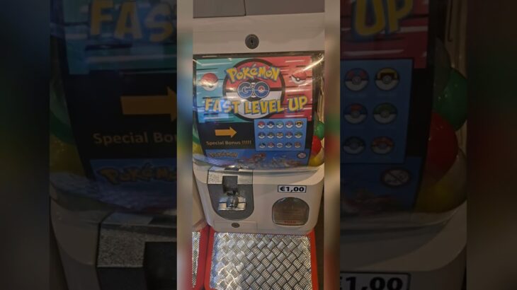 pokemon ‘go’ vending machine #shortsfeed #pokemon #shorts #pokemongo