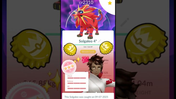 Finally I Got💯Hundo Solgaleo Raid in Pokemon Go