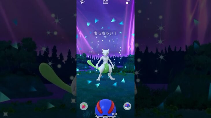【ポケモンGO】 ミュウツー？色違い（ヒスイゾロア・通常色） 捕獲動画！！