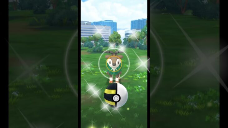 無課金でポケモンGO メェークル　ゲットだぜ！