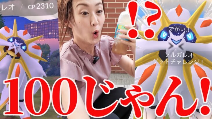 ソルガレオレイドアワー、ガチ神引きしたから見て!!!!!【ポケモンGO】