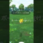 #ポケモンGOの戦いに勝ちました。　新しいポケモンを捕まえたよ