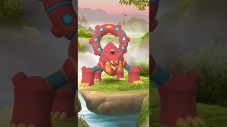 【ネタバレ注意】ポケモンGOのボルケニオン捕獲動画 #ポケモンGO #pokémongo #shorts