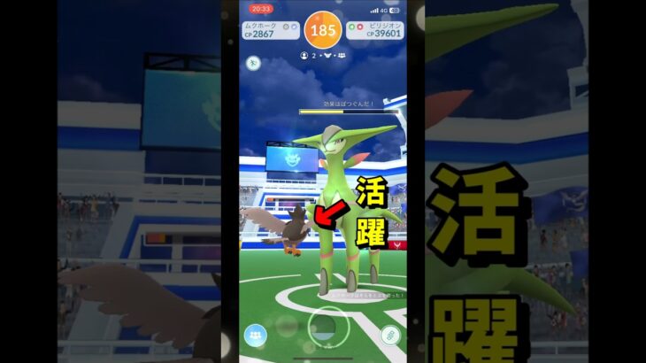 【ポケモンGO】2人だけで準伝説ビリジオンを攻略#ポケモンgo #ポケモン #Shorts
