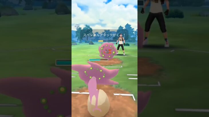 【ポケモンGO】ヒスイジュナイパーが強いんです!　ポケモンGO対策ヒスイカップ　#pokemon #pokémongo #shorts