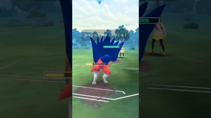 【ポケモンGO】唯一無二のボルケニオン使ってみた!　強いで〜！　ポケモンGO対戦ハイパーリーグ　#pokemon #pokemongo #shorts